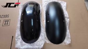JNYD Motorcycle Front Custom Short Fender Mudguard Protector Cover Gloss Matte Black For Harley Sportster XL 48 2010-2017