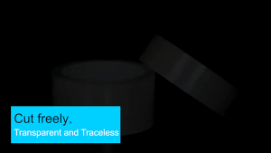 1/3/5 M Nano Tape Double Sided Tape Transparent NoTrace Reusable Waterproof Adhesive Tape Cleanable Home Nano Tape Super Strong Double Sided Tape Extra Strong Adhesive Non-slip Waterproof Transparent Tape for Kitchen Bathroom