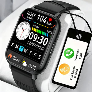 LIGE Smart Men Watch Full Touch IP67 Waterproof Alarm Heart Rate Health Monitor Gift Sports Fitness Smartwatches + Box