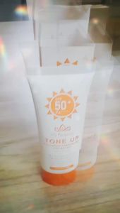 Kem chống nắng nâng tông vật lý NS Organic Emsujoi Tone Up Collagen Fragrance Sun Cream SFP50+ PA++++ 100ml (trắng sáng da lót trang điểm bảo vệ da ngăn ngừa sạm náo và lão hóa da) 2Trucos