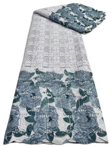 African Milk Silk Cord Lace Fabric 2025 High Quality Lace Water Soluble Nigerian Guipure Cord Laces For Wedding Party Dresses