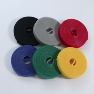 5Roll 3M Cable Organizer Cable Management Wire Winder Tape Earphone Mouse Cord Management Ties Protector Nylon Strap Organizer