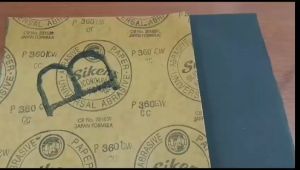 Amplas Siken B Grit 360 /Lembar: Pilihan Terbaik untuk Finishing Kayu