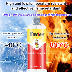 🔥Permanent welding is not afraid of high temperature or severe cold！💥Gam besi paling kuat Super strong welding！metal glue Super strong metal glue gam besi metal welding glue welding glue gam kuat serbaguna铸工胶