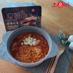 [Obba] Army Stew 1.5kg (2-3pax) | 2-3pax 오빠 부대찌개 1.5kg (2-3인분) | Korean soup |
