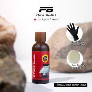 Penghitam Body PERMANEN Motor dan Mobil 60 ML ( BEST QUALITY )