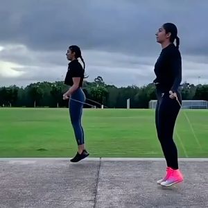 Dây Nhảy Thể Dục Đàn Hồi Siêu Bền Nhẹ Giúp Tăng Thể Lực Giảm Cân Hiệu Quả Nhỏ Gọn Tiện Lợi.