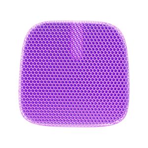 Ice Cooling Breathable Honeycomb Gel Seat Pad Single Piece