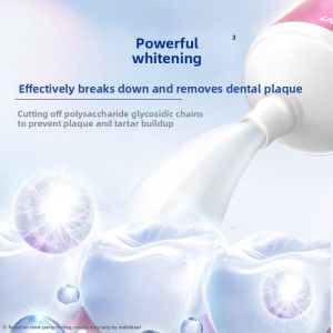 Lion Enzyme Whitening Toothpaste Fluoride Containing Amino Acids ens Breath Removes Stains Brightens Teeth Adult Use