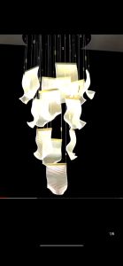 Đèn Chùm Treo Trần 6 Cánh Phản Quang Tôn Vinh Vẻ Đẹp Nội Thất Hiện Đại và Đẳng Cấp