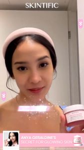 SKINTIFIC MSH Niacinamide Brightening Moisturizer Gel 30g Wajah Whitening Day Cream Night Cream Skincare Niacinamide