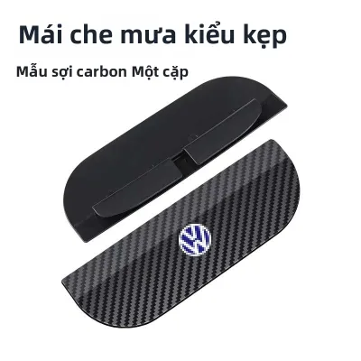 GUOQI | Mũ Che Mưa Gắn Clip Sợi Carbon Chống Nước Chống Bụi Phản Quang