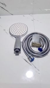 BDB512 bộ dây bát sen tắm cầm tay mặt to 12cm nhựa ABS mạ bóng sang trọng sản phẩm được bảo hành chính hãng 2 năm trên toàn quốc