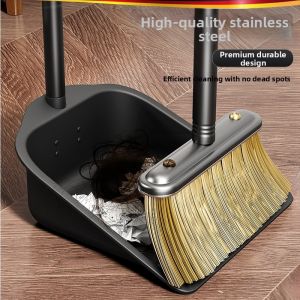 NAIFUNA | Durable Home Broom and Dustpan Set
