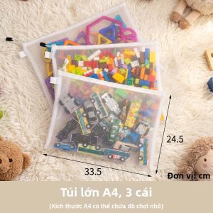 Túi Đựng Đồ Chơi Trẻ Em Đa Năng trong Suốt