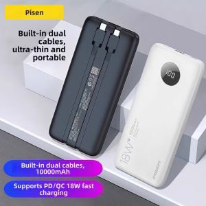 PISEN | Self-Charging Power Bank 20000mAh Quick Charge