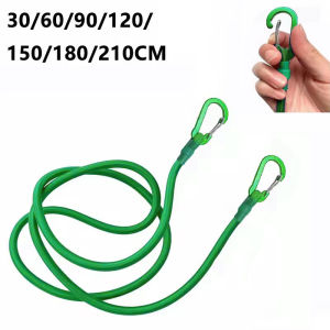 Multi Size Heavy Duty Elastic Rope with Hook and Loop Portable Luggage Binding Rope Fishing Boat Bicycle Rope