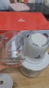Máy xay thịt 2 cối đa năng Kalpen S1 dung tích 2L công suất 300W - Hàng chính hãng