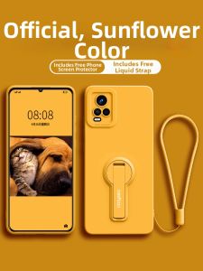 GGUU | Ốp Lưng Chống Sốc Bảo Vệ Toàn Bộ Ống Kính Có Đế Đứng và Dây Đeo Silicone