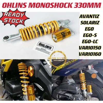 OHLINS MONOSHOCK 330MM YAMAHA AVANTIZ SOLARIZ EGO EGO-S EGO-LC VARIO150 VARIO 160 Click Beat SUZUKI V100 VS125 Scooter