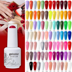 Arte Clavo 15ml Nail Gel Polish Lakiery Hybrydowe Vernis Semi Permanent Red Color Nail Art Manicure Soak Off UV Gel Nail Varnish