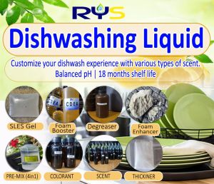 Dishwashing Liquid DIY Kit |11 components| 18 months shelf life  | Balanced pH level
