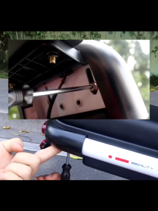 Sandaran Sepeda Listrik Segitiga Bulat Universal Empuk Aksesoris Motor Listrik