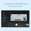 Bàn phím chơi game cơ học Aula F75 2.4g Không dây/bluetooth/có dây Rgb Tùy chỉnh 75% Bố cục Cấu trúc đệm cấu hình Oem cho máy tính để bàn và máy tính xách tay Giao diện USB. 