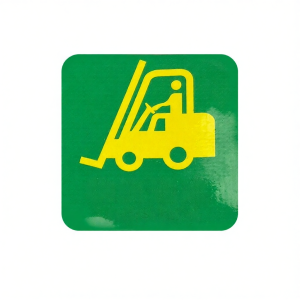 Custom Abrasion-resistant Self-adhesive Thickened Pedestrian Safety Floor Stickers for Asphalt Roads