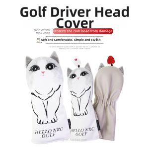 Dominant | Cat Pattern Water-resistant Golf Wood Head Cover