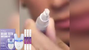 oralhoe | Oralhoe Teeth Care Set Oral Hygiene Remove Stains Dental Blue Light No Sensitivity For Travel Beauty Teeths Bleach Clean Gel Kit