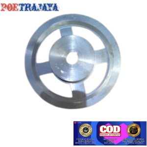 pulley tepung puli kombinasi as 19mm/20mm murah berkualitas