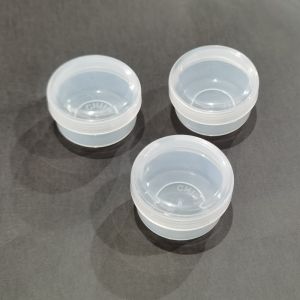 Transparent Sealed Medicine Box Powder Dose Storage Container round Cylinder Large Capacity Storage Box for Elderly People