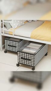 Little Carpenterr Anti Dust Underbed Dormitory Storage Box Kotak Penyimpanan Kalis Habuk Katil Asrama 防尘床底收纳盒