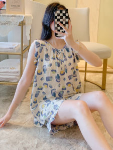 KASIHAN | Summer Cotton Loose Womens Sleepwear