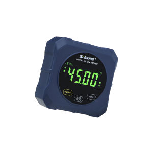SHAHE ควบคุมการสัมผัสโปรแทรกเตอร์ตัวหามุมดิจิตอล Inclinometer วัดระดับมุมที่มีหน้าจอแบล็คไลท์สีเขียว