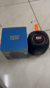 HM-802 Portable Mini Bluetooth Speaker Wireless RGB LED Light | Hi-Fi Stereo Bass Waterproof Rechargeable Outdoor Speaker