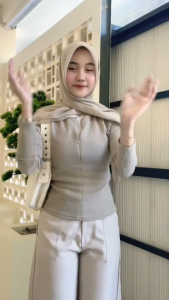 JULY TOP | Atasan Knit Wanita Korean Top Baju Knit Wanita Lengan Panjang Basic Loong Sleeve Premium