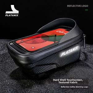 Touch Screen Hardshell Waterproof Top Tube Bag Cycling Gear