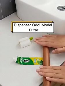 {JEN} Jepitan odol putar roll penjepit odol alat peras pasta gigi roller jepitan pasta gigi
