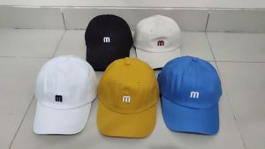 Topi Baseball Pria Dewasa Motif Huruf M Distro Cap Olahraga Sport Tennis Kualitas bahan Premium TTM