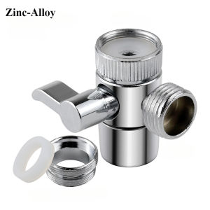 Universal Faucet Adapter Splitter Diverter Valve Water Tap Connector for Kitchen Sink Shower Bathroom Toilet Accessories