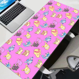 Bandai | Rubber Mouse Pad Gaming Large Anime 600x350 Pokemon Keyboard Desk Mat Gamer Playmat Laptop PC Accessories Carpet Kawaii Mousepad