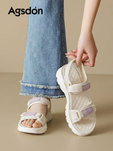 Agsdon | Thick Sole Womens Sandals Casual Slip-On