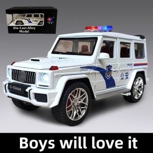 HUPINXIAN | Children Alloy Police Car Model Toy