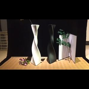 แจกันดอกไม้ประดิษฐ์เซรามิกสไตล์นอร์ดิกสําหรับตกแต่งบ้าน