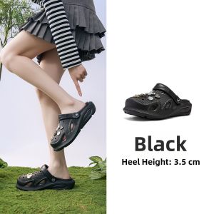 Semir | Summer New Thick Sole Increase Height Breathable Slip-On Clogs for Women