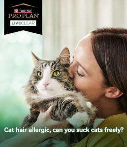 PROPLAN LiveClear Allergen Reducing Adult/Kittens Cat Food Imported Compelete Price Desensitization to Prevent Cat Hair Allergy Indoor Cat Staple Food Special For Kittens 5.67kg