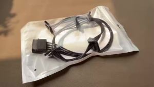 Big 4Pin IDE 1 to 5 SATA 15Pin Splitter Cable Hard Drive Power Supply Extention Cord Molex for DIY PC Server