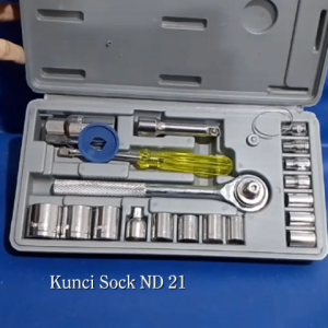 Kunci Sock New Deland 21PCS/SET: Kualitas Tinggi & Desain Ergonomis